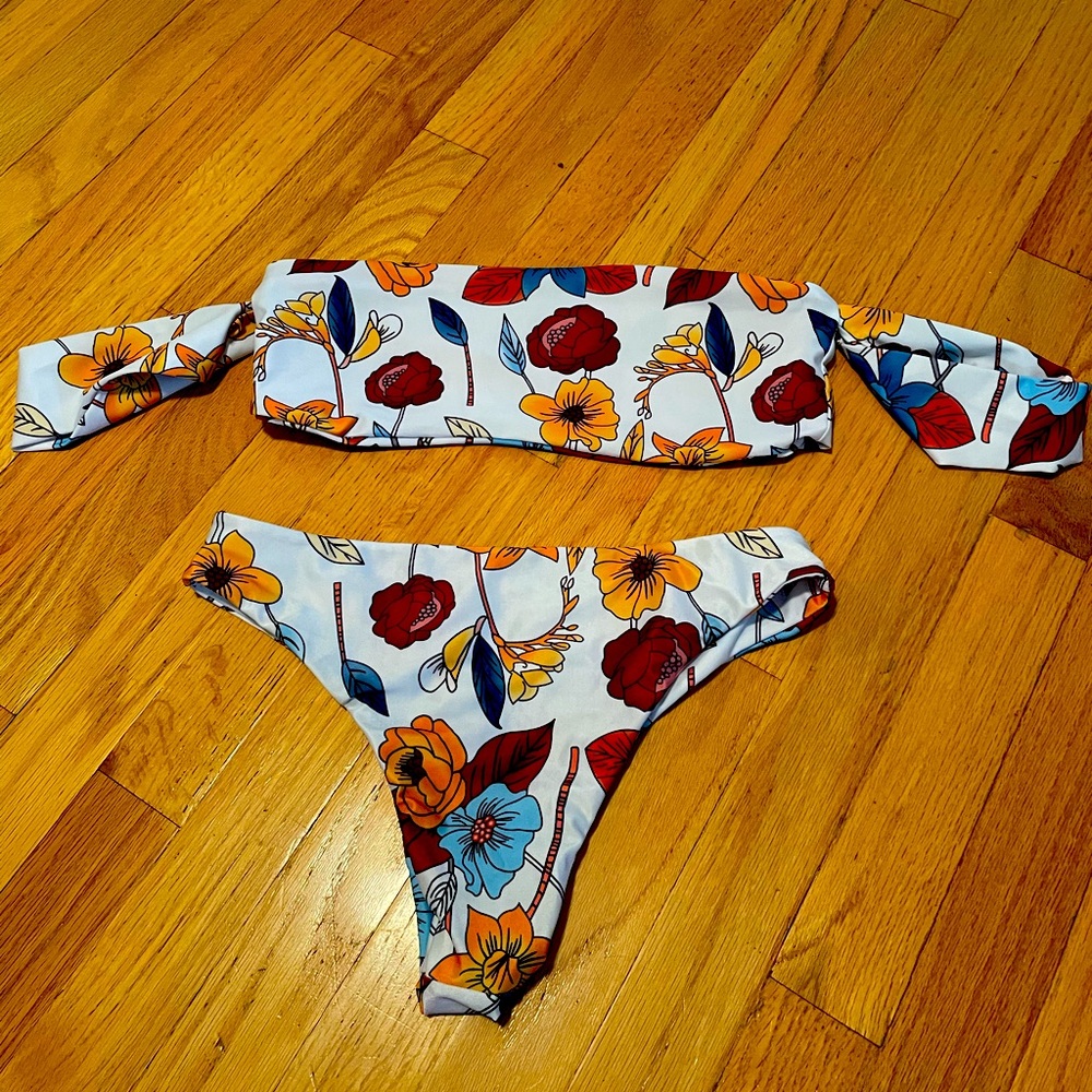 Floral Print Bikini